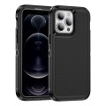 For iPhone 12 Pro Max Guard Life Waterproof Frosted Phone Case(Black)