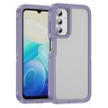 For Samsung Galaxy S23 FE 5G Guard Life Waterproof Frosted Phone Case(Light Purple)