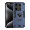 For Infinix Note 30 Pro Shockproof Metal Ring Holder Phone Case(Blue)