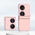 For Huawei Pocket 2 Three Parts Gradient Color Skin Feel PC Full Coverage Shockproof Phone Case(Pink