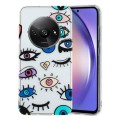 For Xiaomi Redmi A3 Colorful Painting Pattern TPU Phone Case(Eye Monster)