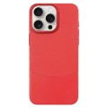 For iPhone 15 Pro Max Napa Texture PC + Leather Phone Case(Red)