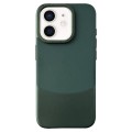 For iPhone 11 Napa Texture PC + Leather Phone Case(Dark Green)