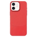 For iPhone 11 Napa Texture PC + Leather Phone Case(Red)