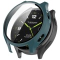 For Xiaomi Watch 2 PC + Tempered Film Integrated Watch Protective Case(Pine Green)