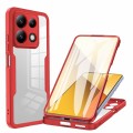 For Xiaomi Redmi Note 13 5G Acrylic + TPU 360 Degrees Full Coverage Phone Case(Red)