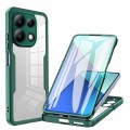 For Xiaomi Redmi Note 13 4G Acrylic + TPU 360 Degrees Full Coverage Phone Case(Green)