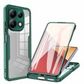 For Xiaomi Redmi Note 13 Pro 4G Acrylic + TPU 360 Degrees Full Coverage Phone Case(Green)