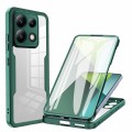 For Xiaomi Redmi Note 13 Pro 5G Acrylic + TPU 360 Degrees Full Coverage Phone Case(Green)