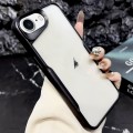 For iPhone 7 / 8 / SE 2022 Blade Electroplating Frosted TPU Phone Case(Black)