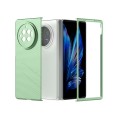 For vivo X Fold3 PC Frosted Texture Diamond Paint Shockproof Phone Case(Light Green)