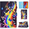 For Lenovo Tab M11 / Xiaoxin Pad 11 2024 Colored Drawing Sewing Pen Slot Leather Tablet Case(Music B