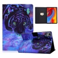 For Lenovo Tab M11 / Xiaoxin Pad 11 2024 Colored Drawing Smart Leather Tablet Case(Starry Sky Lion)