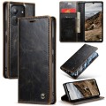 For Xiaomi Redmi 13C CaseMe 003 Crazy Horse Texture Flip Leather Phone Case(Coffee)