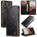 For Xiaomi Redmi Note 13 5G CaseMe 003 Crazy Horse Texture Flip Leather Phone Case(Coffee)