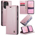 For Xiaomi Redmi Note 13 Pro 4G CaseMe 003 Crazy Horse Texture Flip Leather Phone Case(Pink)