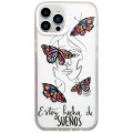 For iPhone 13 Pro Max Colorful Painting TPU + PC Phone Case(Butterflies)