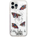 For iPhone 13 Pro Colorful Painting TPU + PC Phone Case(Butterflies)