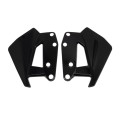 For BMW R1300GS Motorcycle Side Air Deflector Windshield(Black)