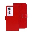 For OPPO Reno11 F 5G idewei Crazy Horse Texture Leather Phone Case(Red)