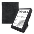 For Pocketbook InkPad Color 2 / 3 Calfskin Leather Smart Tablet Case(Black)