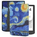 For Pocketbook InkPad 4 / Color2 /3 /PB743 Painted Retro Skin-feel Leather Smart Tablet Case(Starry