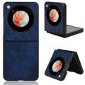 For ZTE nubia Flip / Libero Flip Litchi Texture Back Cover Phone Case(Blue)
