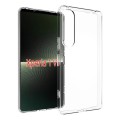 For Sony Xperia 1 VI Waterproof Texture TPU Phone Case(Transparent)