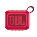 For JBL Go 4 Wireless Bluetooth Speaker Silicone Protective Case(Red)