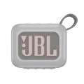For JBL Go 4 Wireless Bluetooth Speaker Silicone Protective Case(Grey)