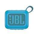 For JBL Go 4 Wireless Bluetooth Speaker Silicone Protective Case(Blue)
