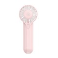 USAMS ZB288 Portable Type-C Rechargeable High Speed Handheld Mini Fan(Pink)