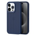 For iPhone 15 Pro Max Heat Dissipation Phone Case(Dark Blue)