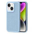 For iPhone 14 Plus Heat Dissipation Phone Case(Sky Blue)