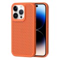 For iPhone 14 Pro Heat Dissipation Phone Case(Orange)