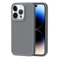 For iPhone 14 Pro Heat Dissipation Phone Case(Grey)