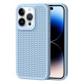 For iPhone 14 Pro Heat Dissipation Phone Case(Sky Blue)
