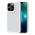 For iPhone 13 Pro Max Heat Dissipation Phone Case(White)