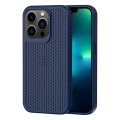 For iPhone 13 Pro Max Heat Dissipation Phone Case(Dark Blue)