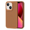 For iPhone 13 Heat Dissipation Phone Case(Brown)