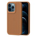 For iPhone 12 Pro Max Heat Dissipation Phone Case(Brown)