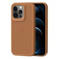 For iPhone 12 Pro Heat Dissipation Phone Case(Brown)
