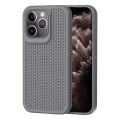 For iPhone 11 Pro Max Heat Dissipation Phone Case(Grey)