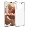 For Motorola Edge 50 Ultra Shockproof Non-slip Thickening TPU Phone Case(Transparent)