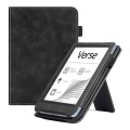 For Pocketbook Verse / Verse Pro Calfskin Leather Smart Tablet Case(Black)