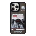 For iPhone 15 Pro Skin Feel Matte TPU+PC Shockproof Phone Case(Space Astronaut)