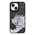 For iPhone 15 Skin Feel Matte TPU+PC Shockproof Phone Case(Tiger)