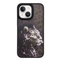 For iPhone 13 Skin Feel Matte TPU+PC Shockproof Phone Case(Leopard)