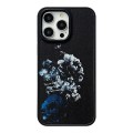 For iPhone 12 Pro Skin Feel Matte TPU+PC Shockproof Phone Case(Peony)