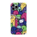 For iPhone 15 Pro Max Precise Hole Glossy PC Phone Case(Color Monster)